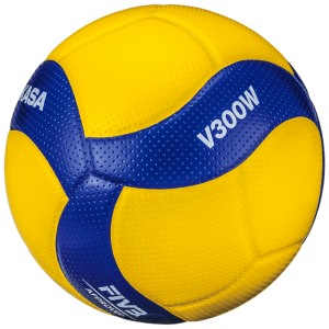 Мяч в/б Cliff V300W, 5 размер, PU, желто-сини